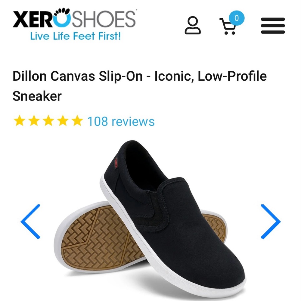 Xero Barefoot everyday shoes- Dillon slip ons